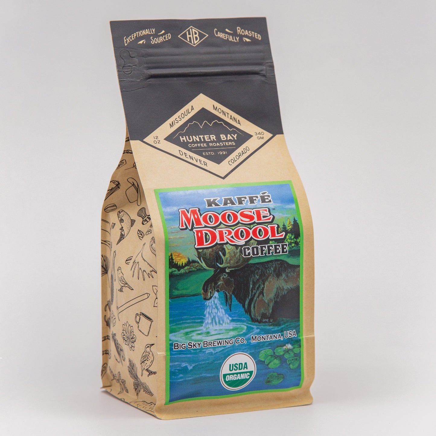 Hunter Bay Moose Drool Coffee: Rich, Sweet, and Smooth Blend – Hunter ...